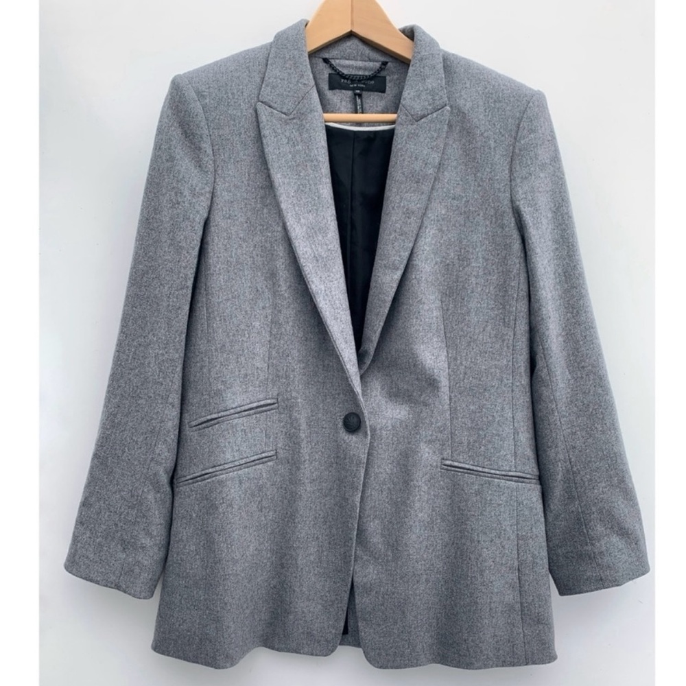 Rag & Bone Classic Gray Blazer